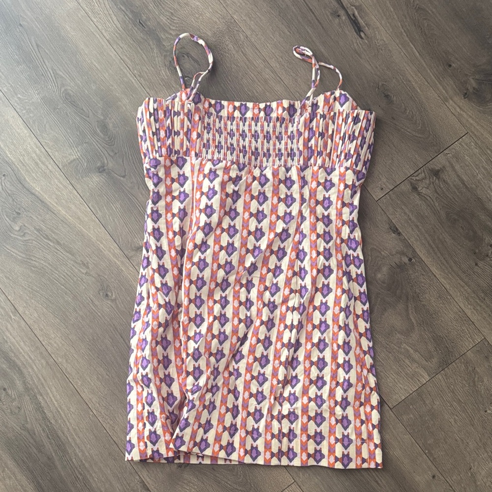 Colorful Geometric Patterned Dress - Picture 4 of 5